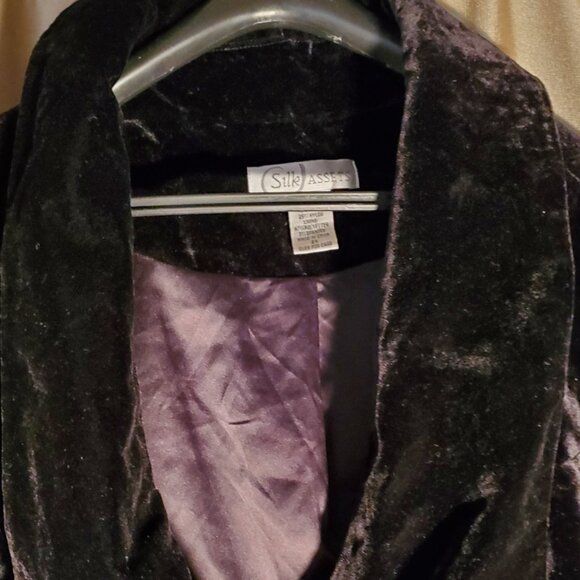 Silk Assets Faux fur waist length coat Black 2X - Picture 8 of 8